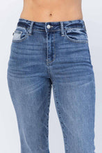 Load image into Gallery viewer, Judy Blue High Waist Straight Leg Jeans with Wide Cuff
